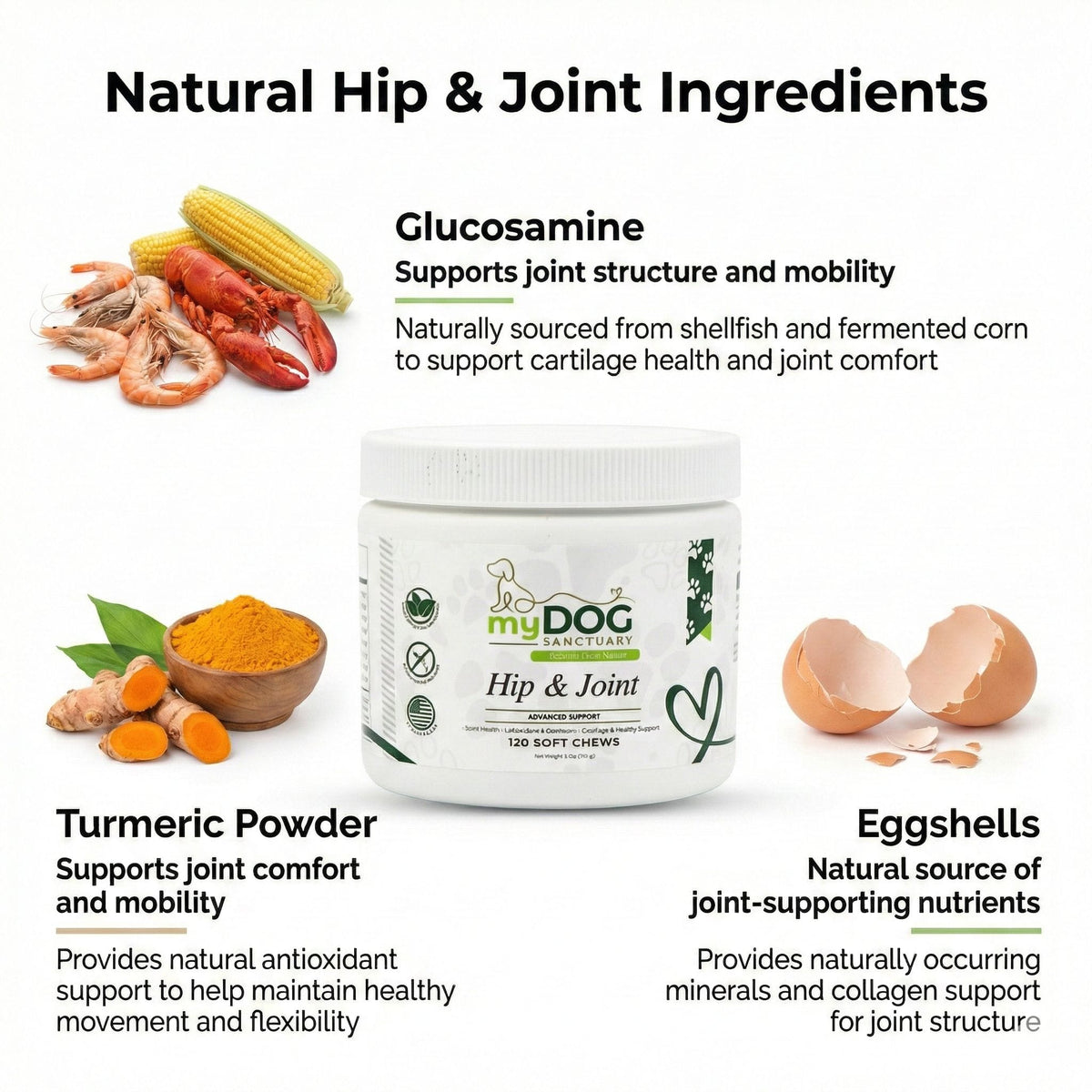 Sacred Steps Hip & Joint Support Chews